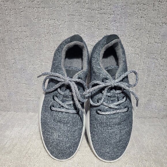 Allbirds Mens Size US 8 Natural Gray Merino Wool Runners Lace Up Sneaker NEW - Picture 2 of 9